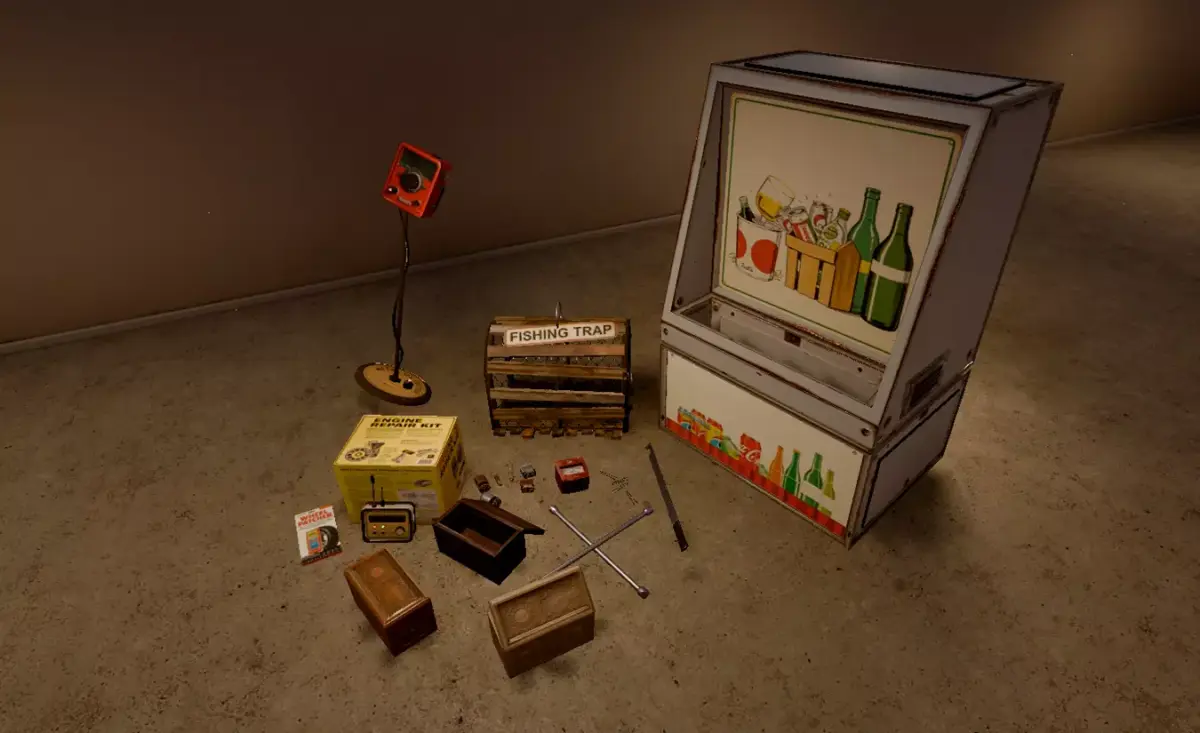 Retro Hardware Pack - PBR Low-poly 3D model