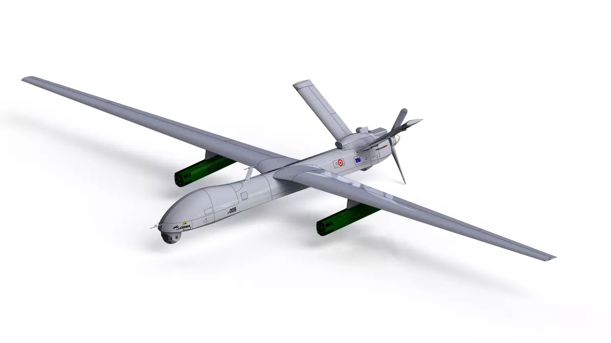Anka-S UAV 3D model