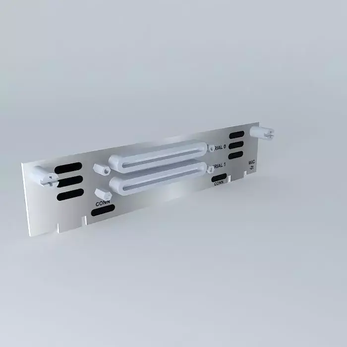 Cisco WIC-2T Interface 3D model