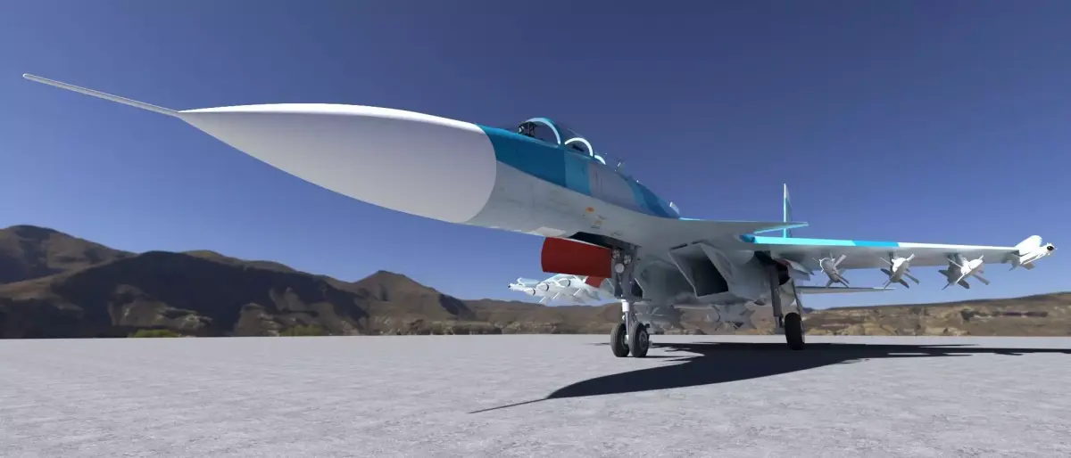 Sukhoi SU-33 3D model purchase