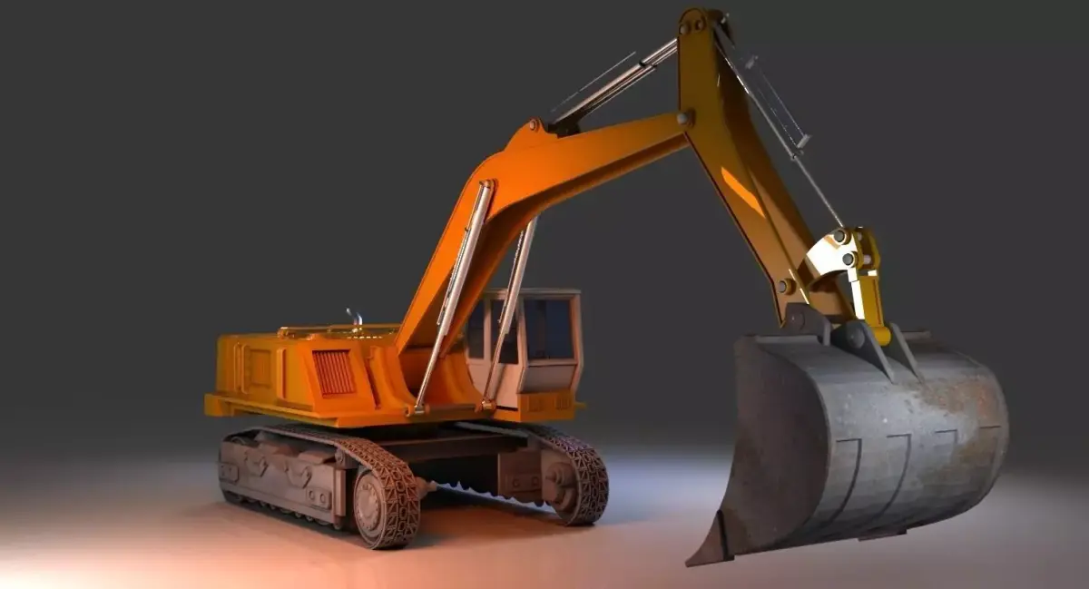 HD Digger 3D model
