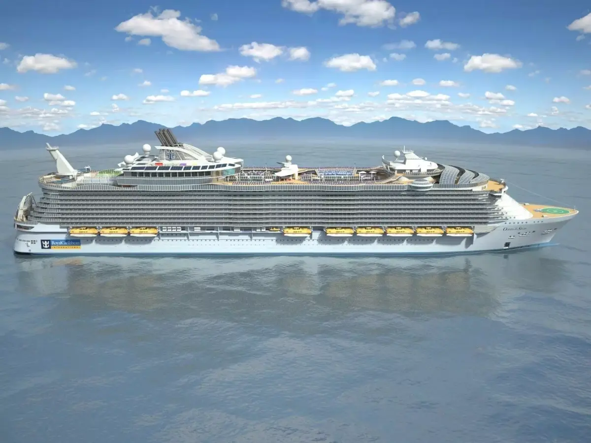 Oasis of the Seas Cruise Ship 3D model