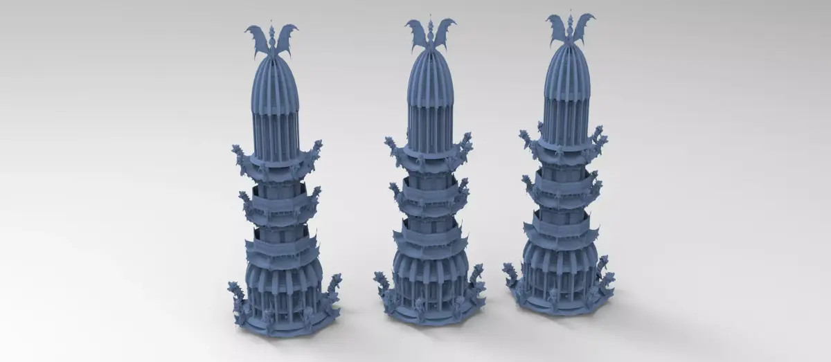 Dragon master Tower Princes tower  3D model