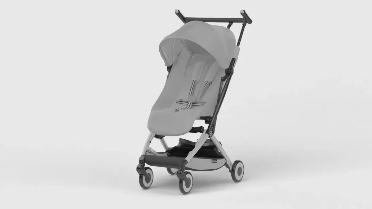 Baby stroller 3D model 3D model 13