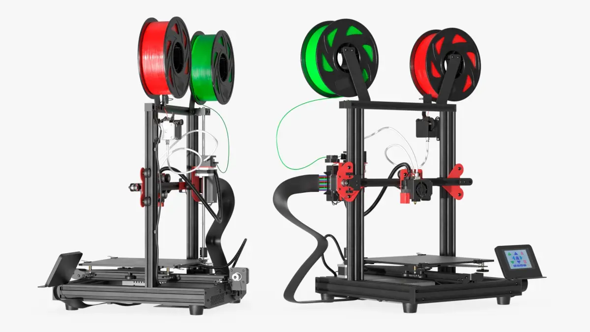 Dual Color 3D Printer 3D model