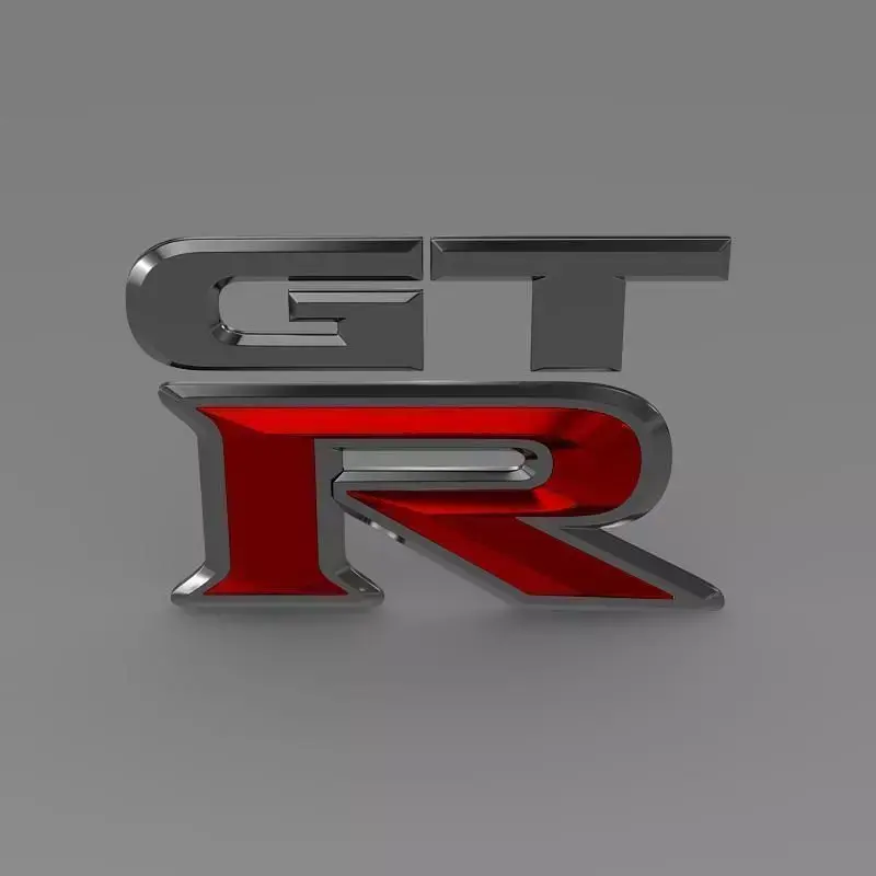 GTR logo 3D model