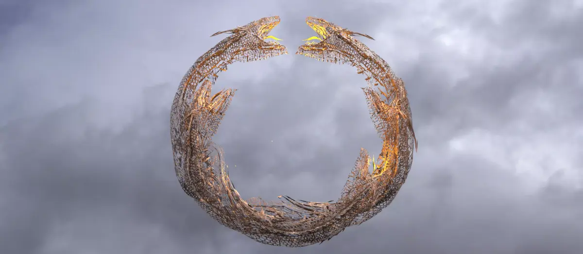 Perseus Drake Ring skin shed  3D model