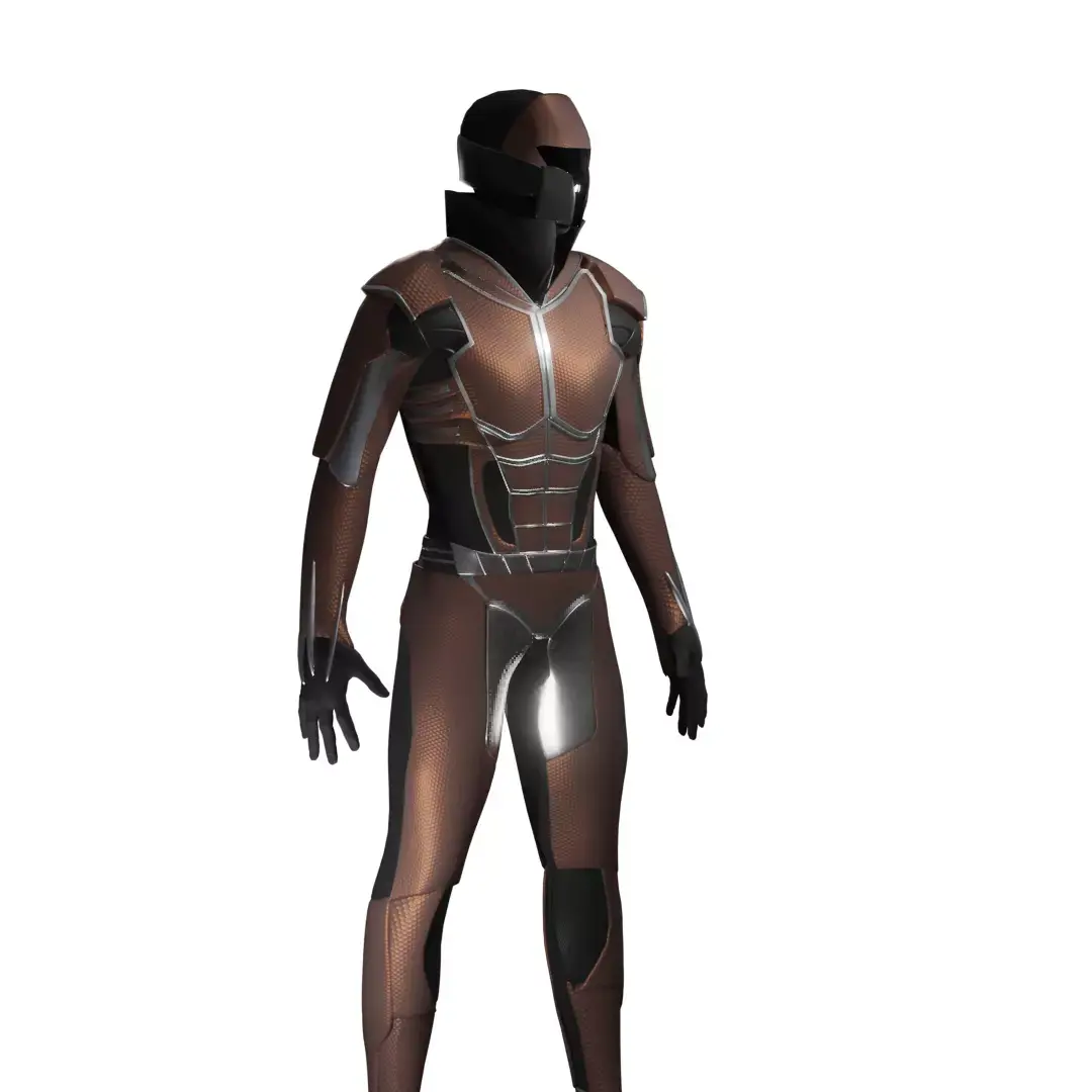 Robot - Sci Fi Armor - Rigged 3D model