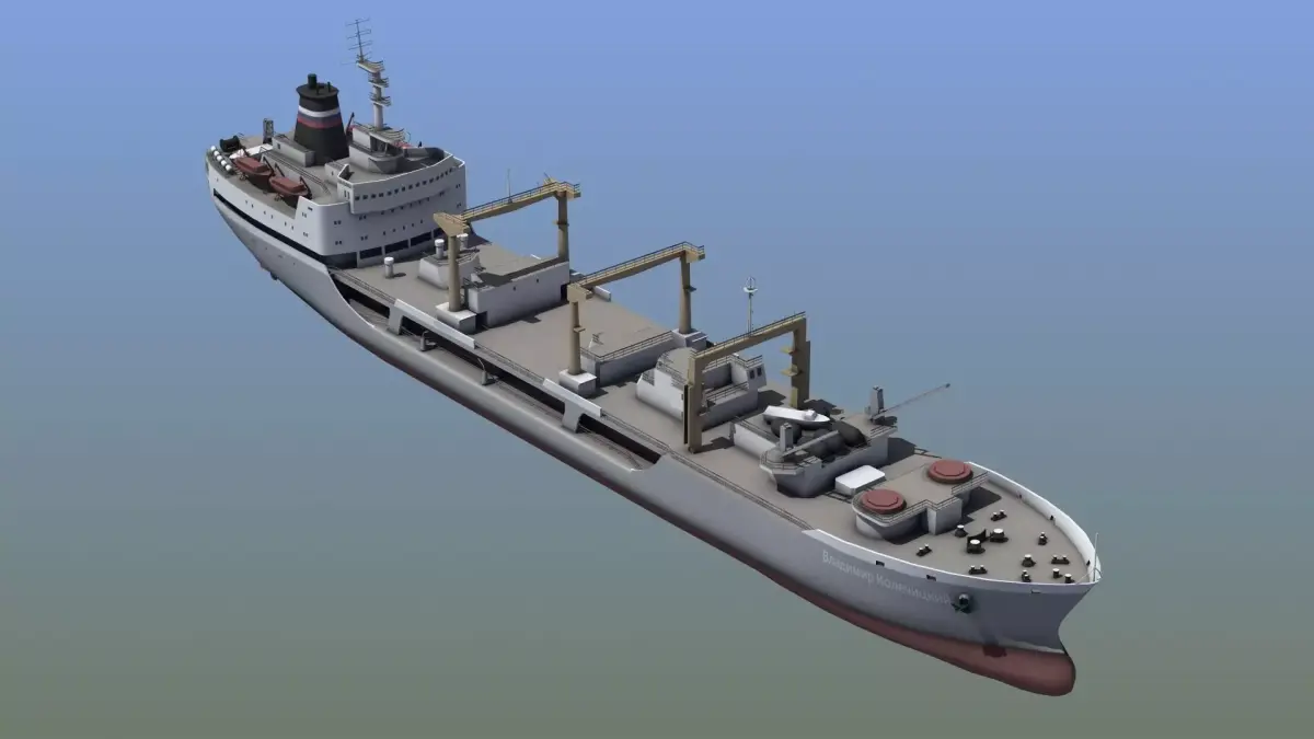 Boris Chilikin Fleet Oiler 3D model