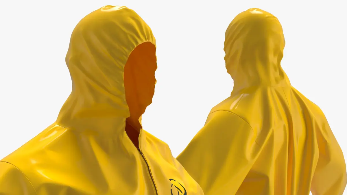 Biohazard Shielding Jumpsuit 3D model