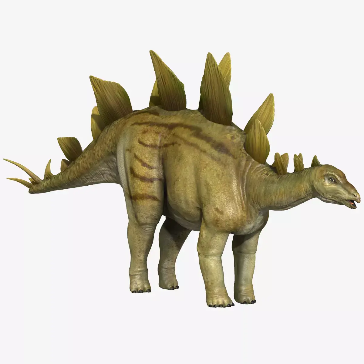 Stegosaurus dinosaur Low-poly 3D model order