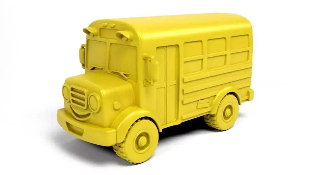 School bus toy 3D print model