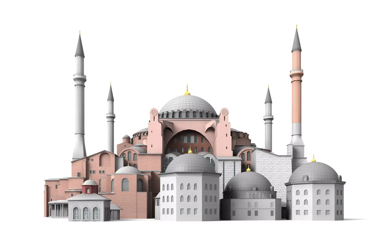 Hagia Sophia 3D model