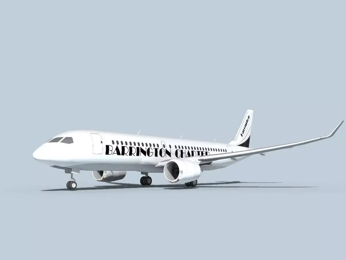 Bombardier CS100 Barrington 3D model