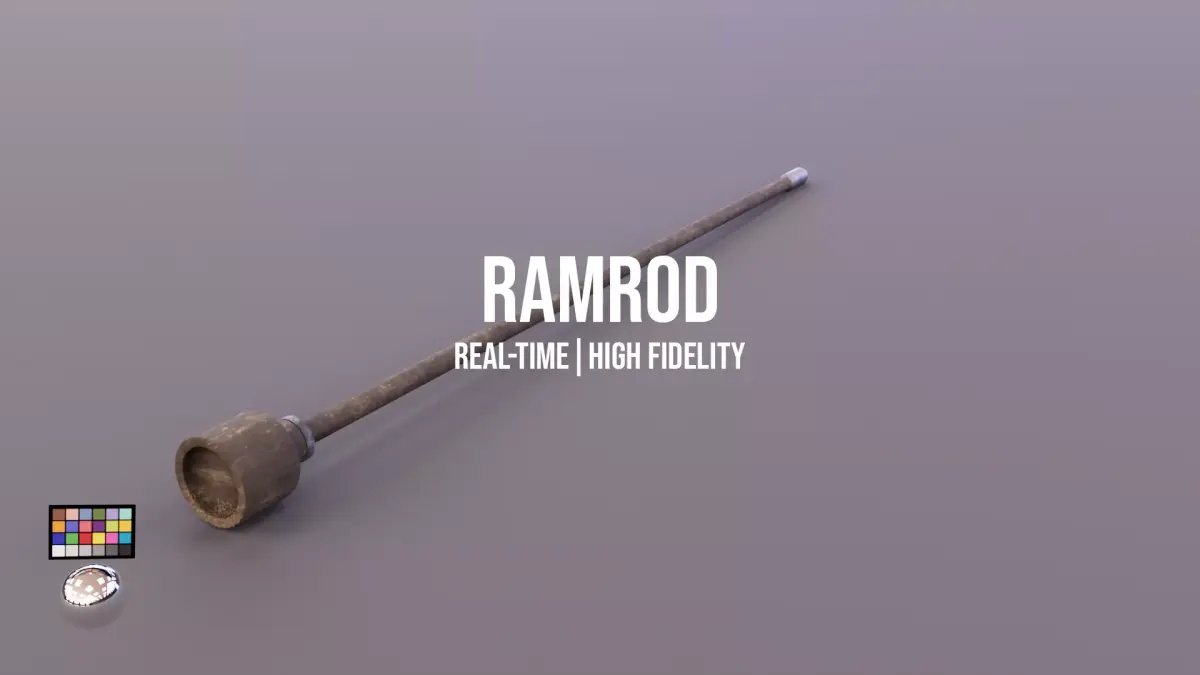 Ramrod Low-poly 3D model
