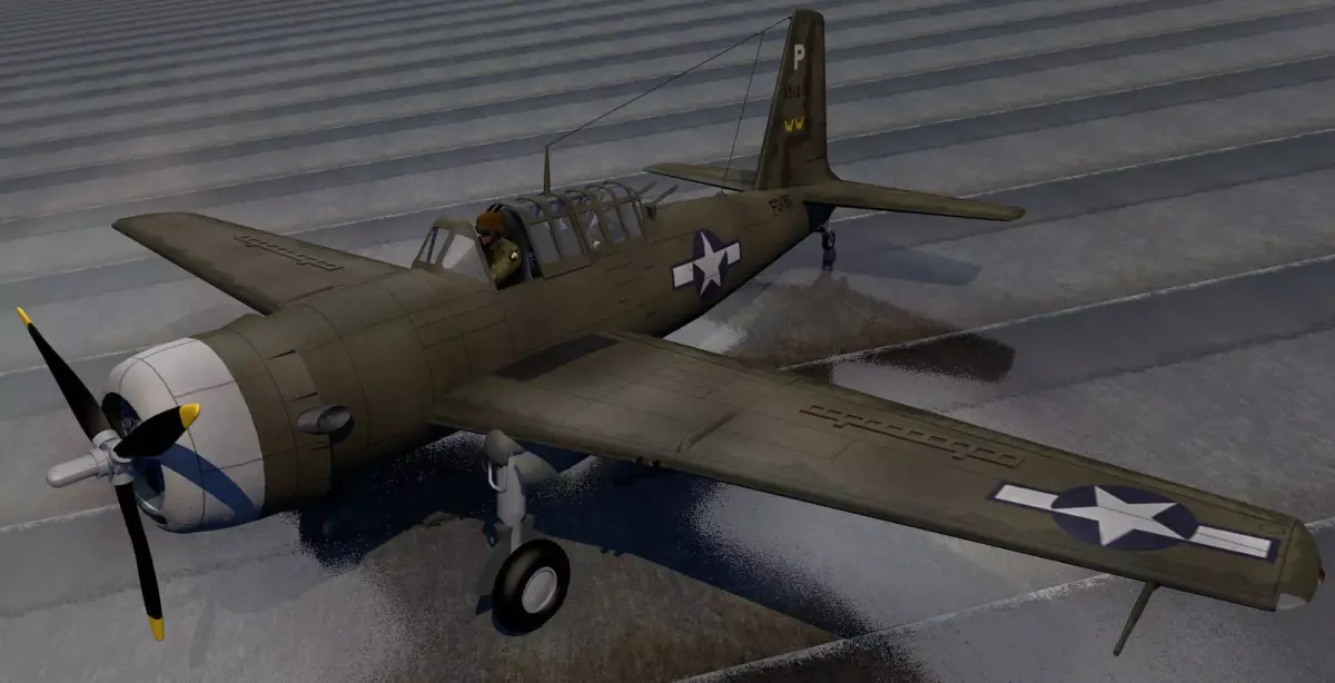 Vultee A-31 Vengeance 3D model