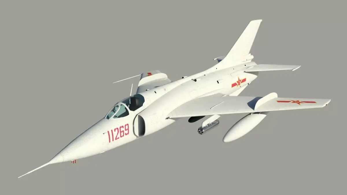 Nanchang Q-5 Fantan 3D model