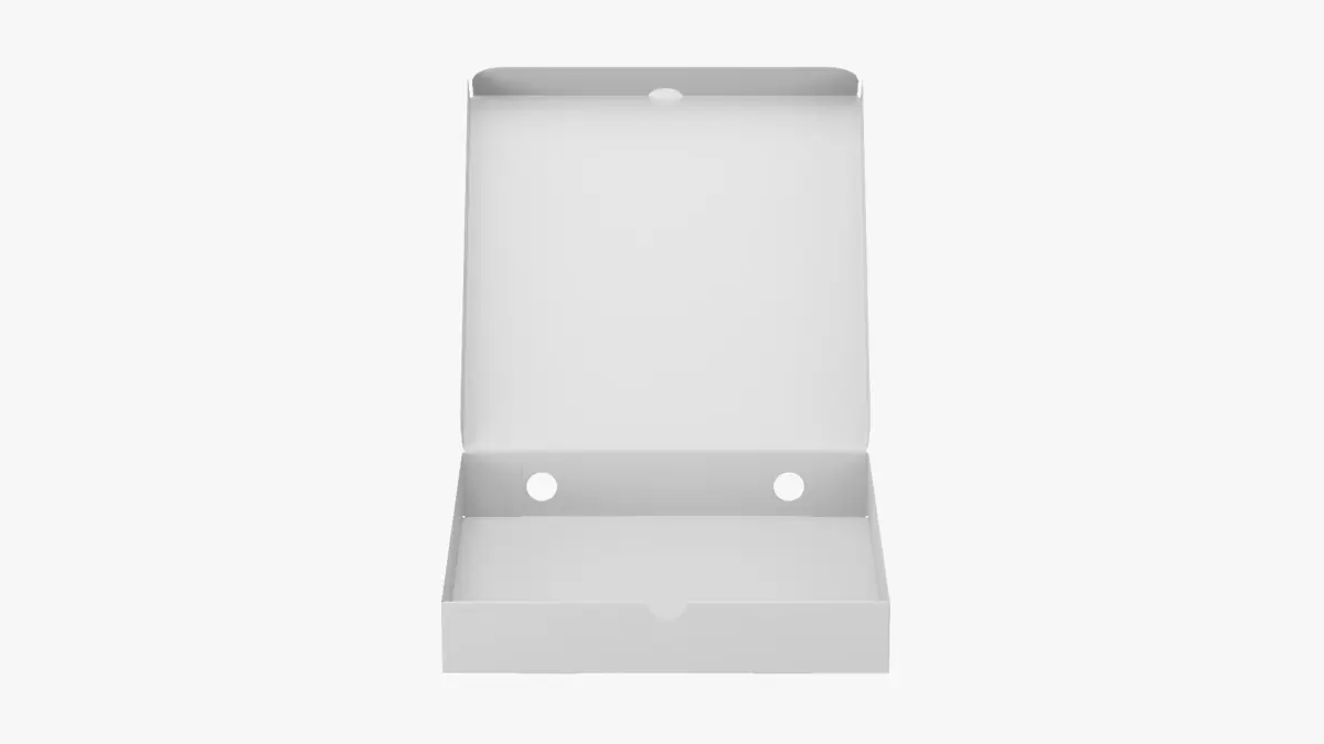 Pizza Box 3 3D model