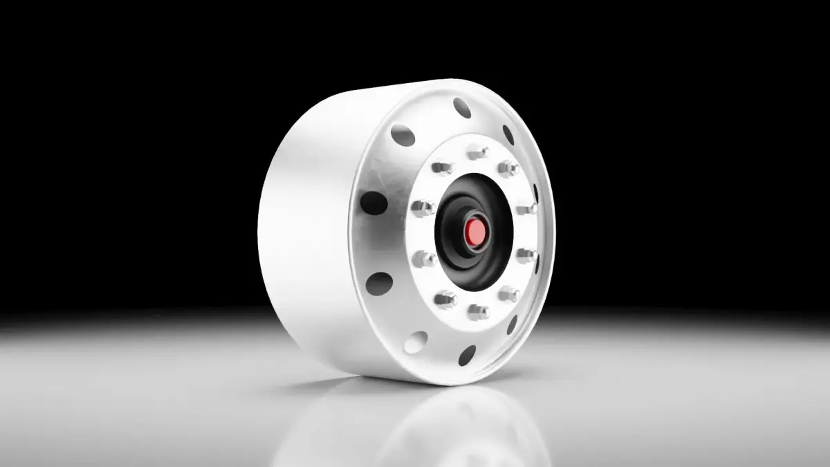 Alcoa Style Truck Wheel 3D model