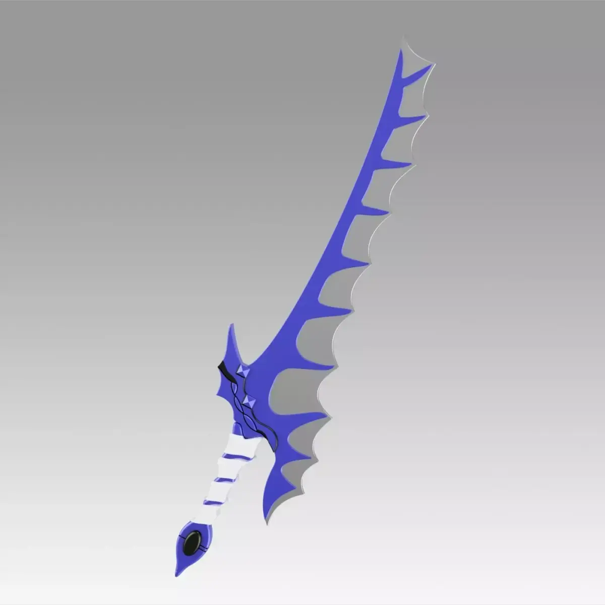 Fire Emblem Awakening Dragon Slayer Sword Cosplay Weapon Prop 3D model