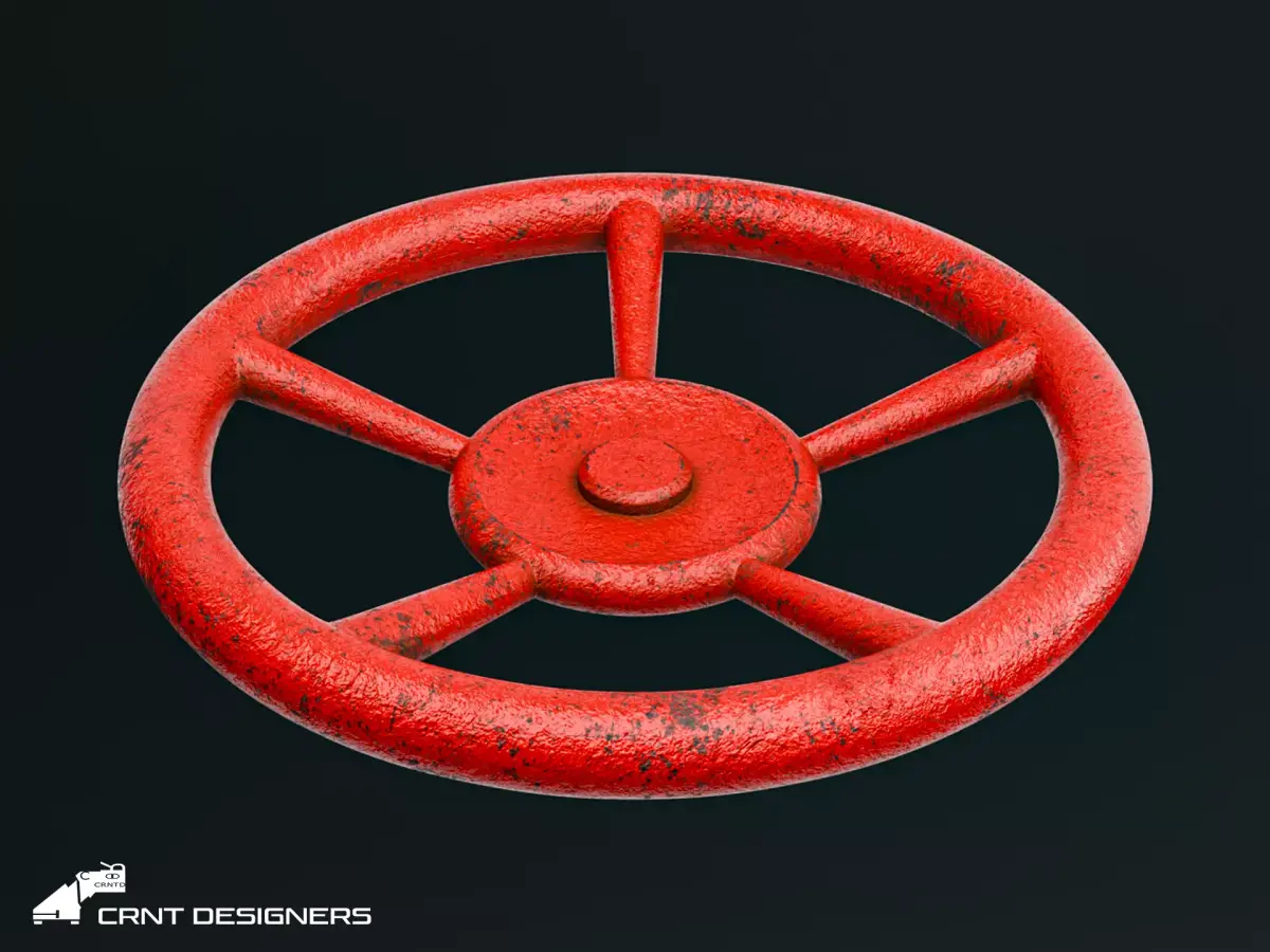 Valve 3D model