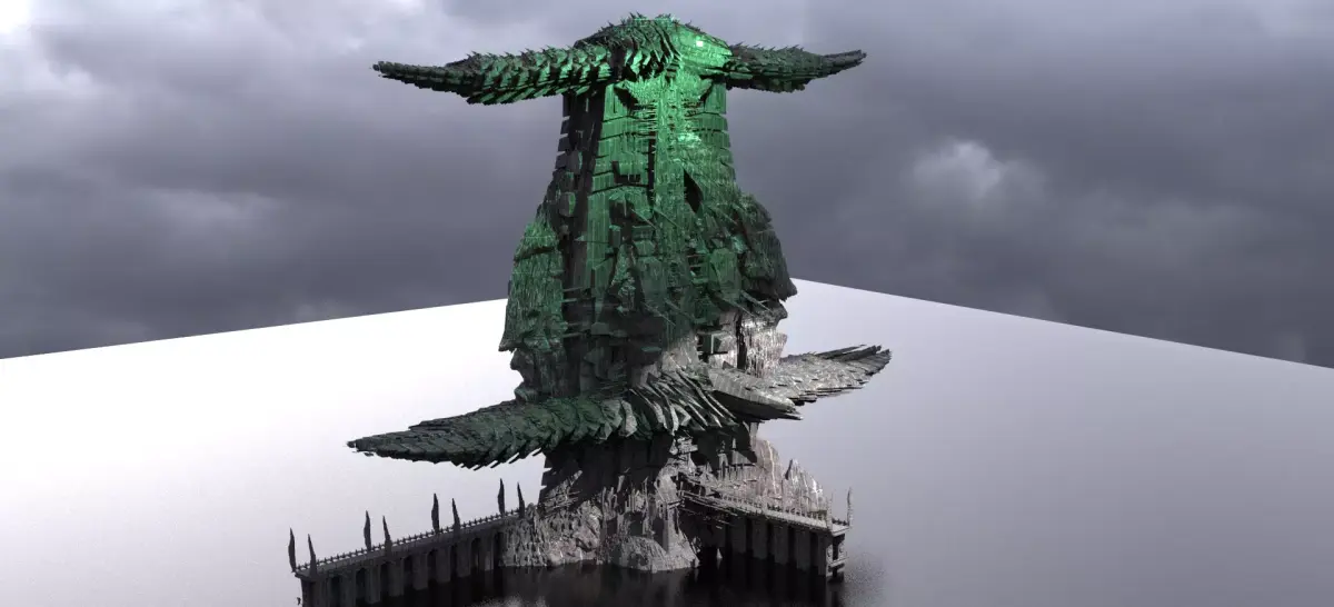 Atlan Great GateHall 3D model