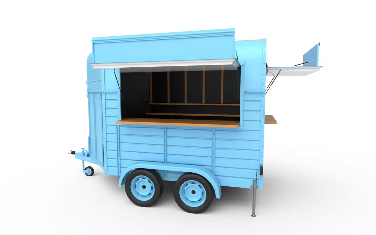 Food Stall 3D model