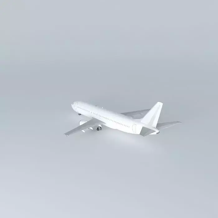 Boeing 737-400 Template Free 3D model