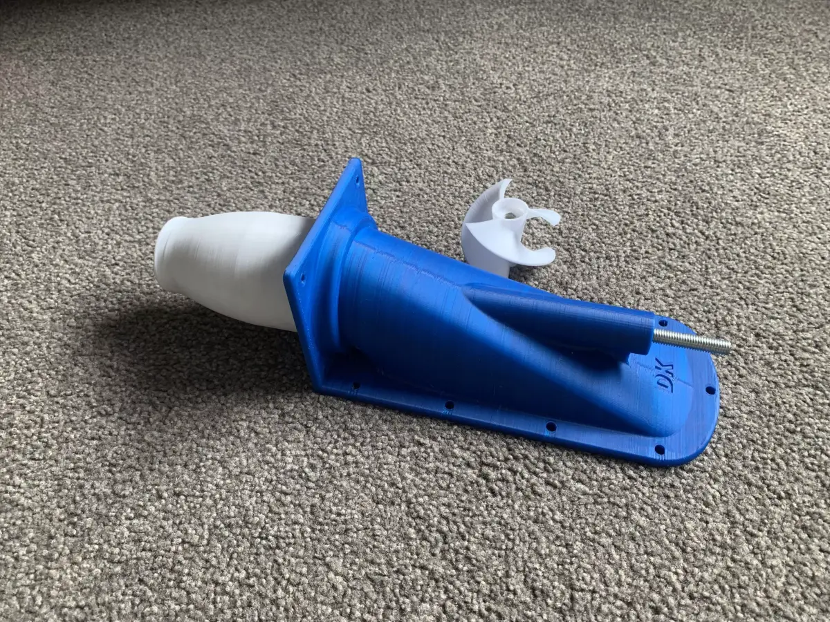 60 mm jet unit 3D print model