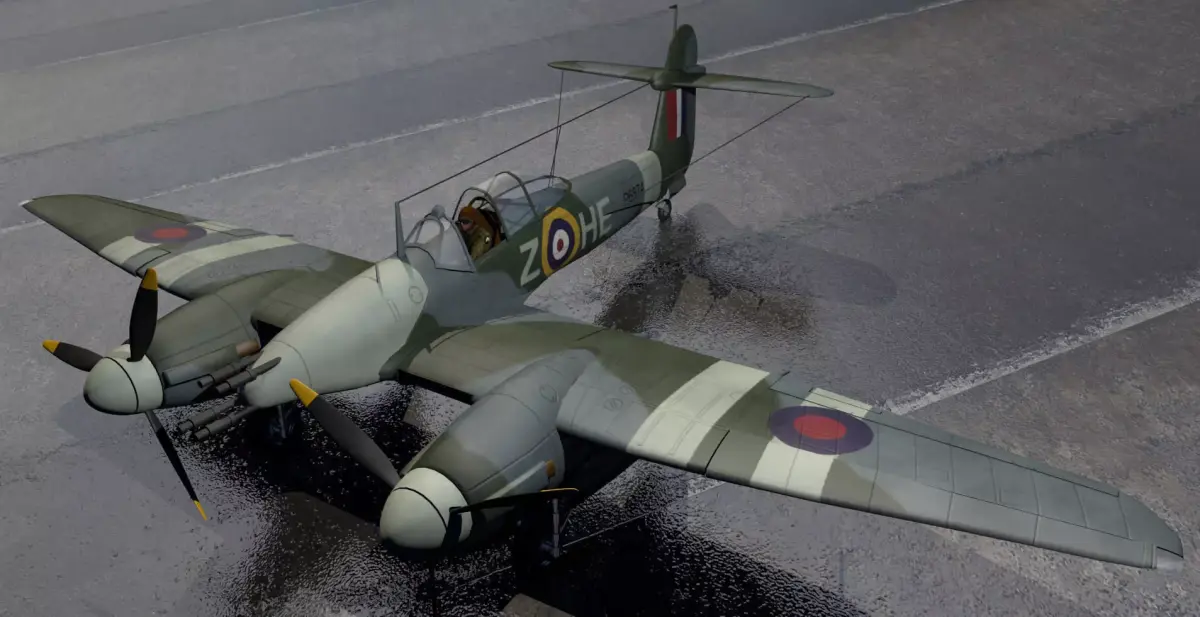 Westland Whirlwind Mk-1 3D model