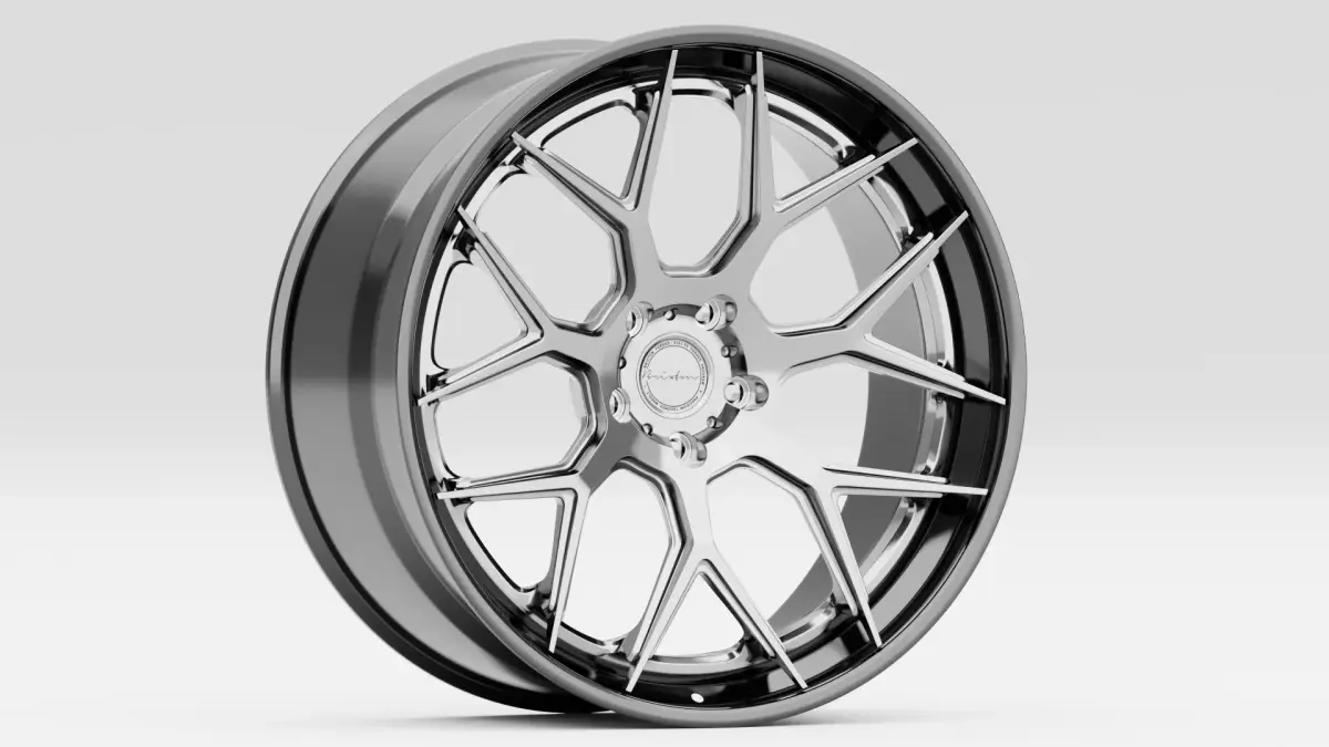 Brixton Forged CM8 Targa Rim 3D model
