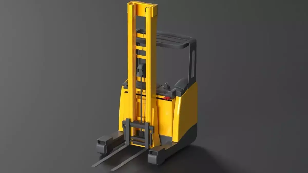 reach truck  3D model
