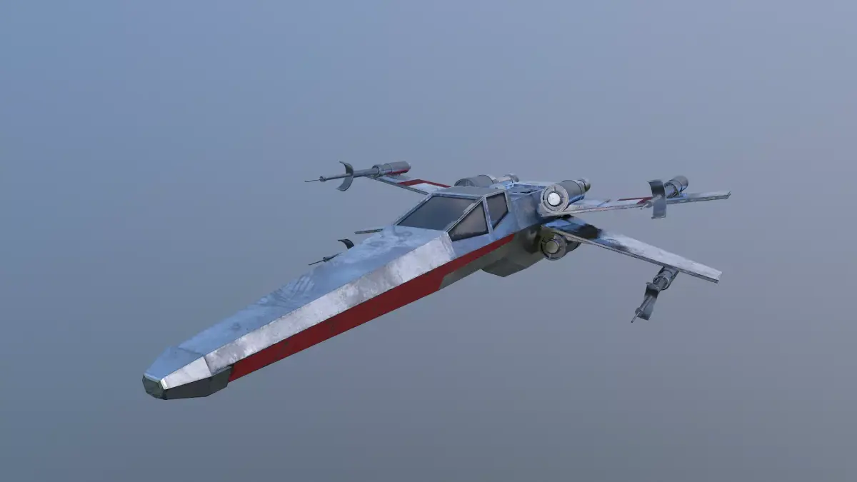 Star Wars X-Wing 3D model