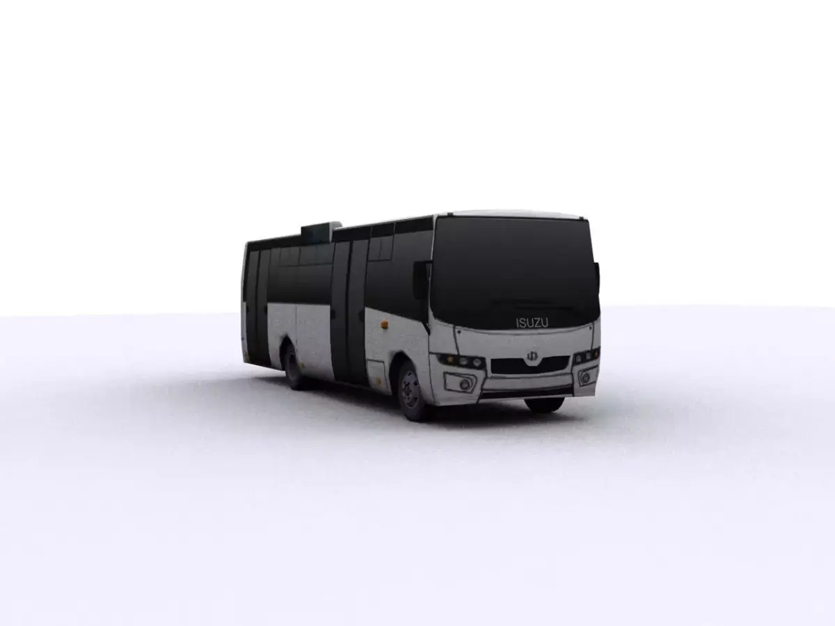 Ataman A092H6 Low-poly 3D model
