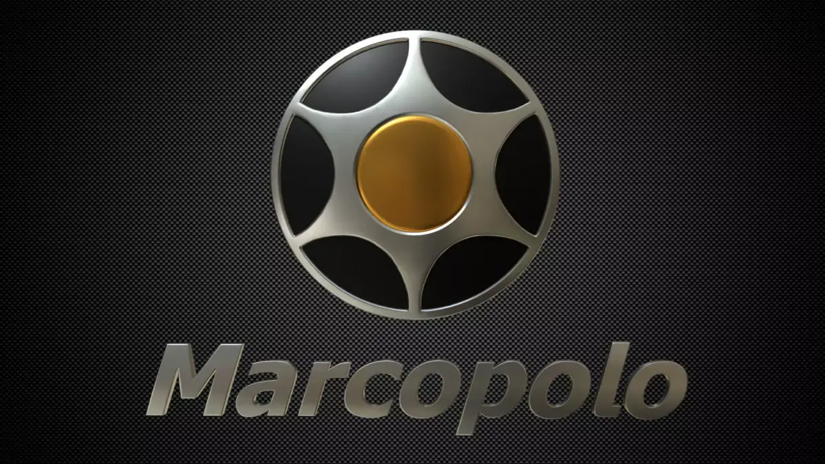 marcopolo logo 3D model