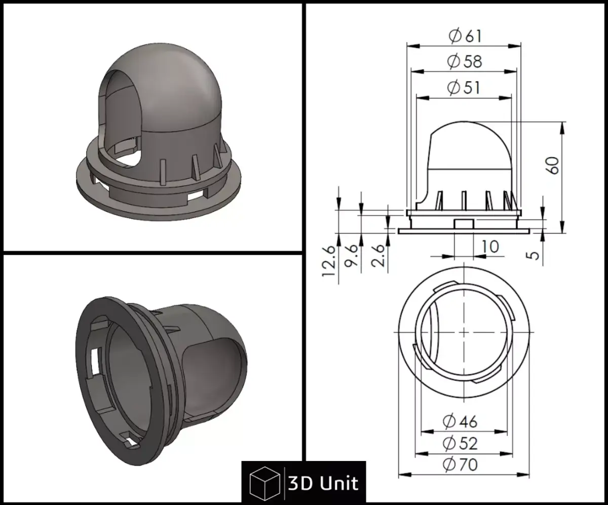 KARCHER vacuum cleaner diffuser 3D print model