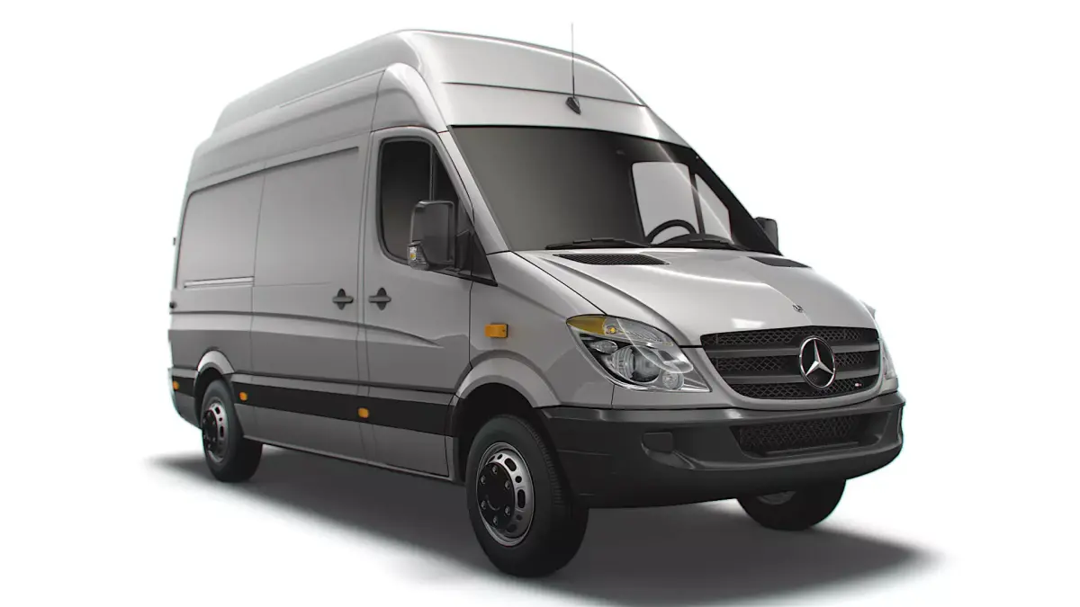 Mercedes Benz Sprinter Van L2H3 2008 3D model