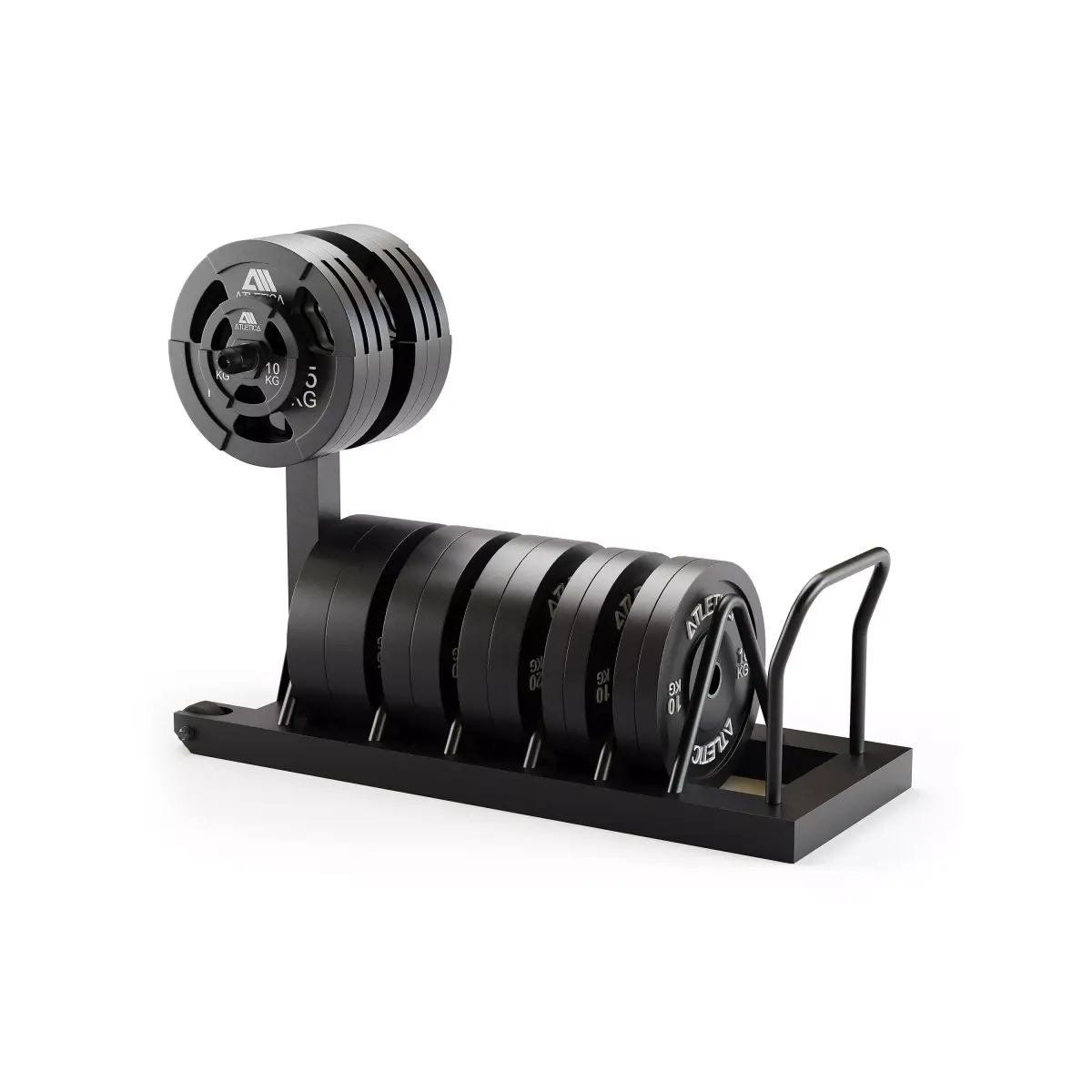Tusker mobile weight plate rack 3D model