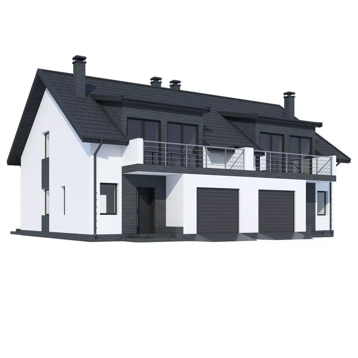 Private House model 2 3D model