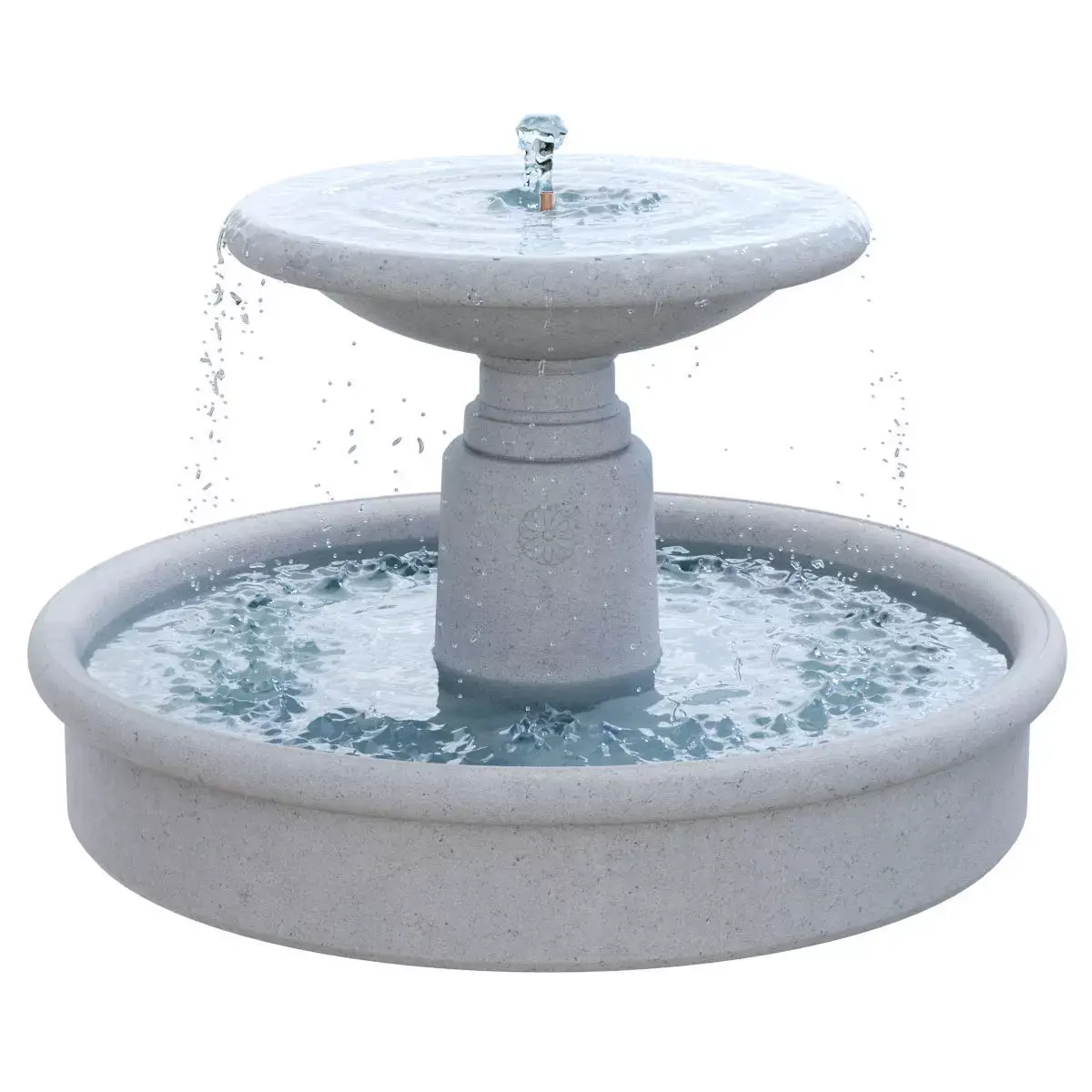 Campania - Esplanade Fountain 3D model