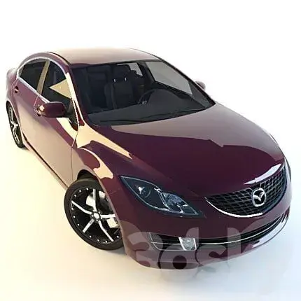 Mazda Sedan 3D Model 3D model