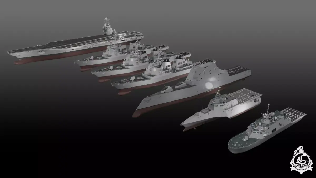 US Navy 3D Model Collection