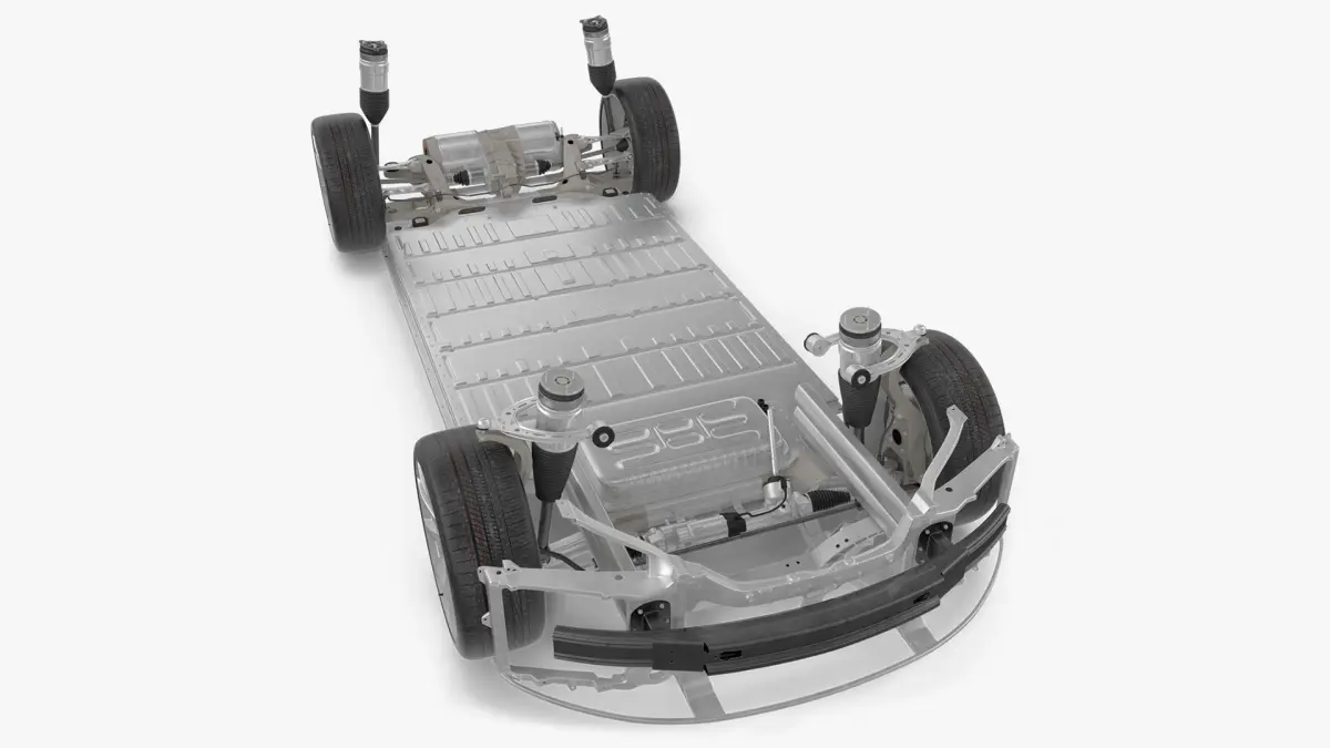 Electric Vehicle Chassis 3D model order