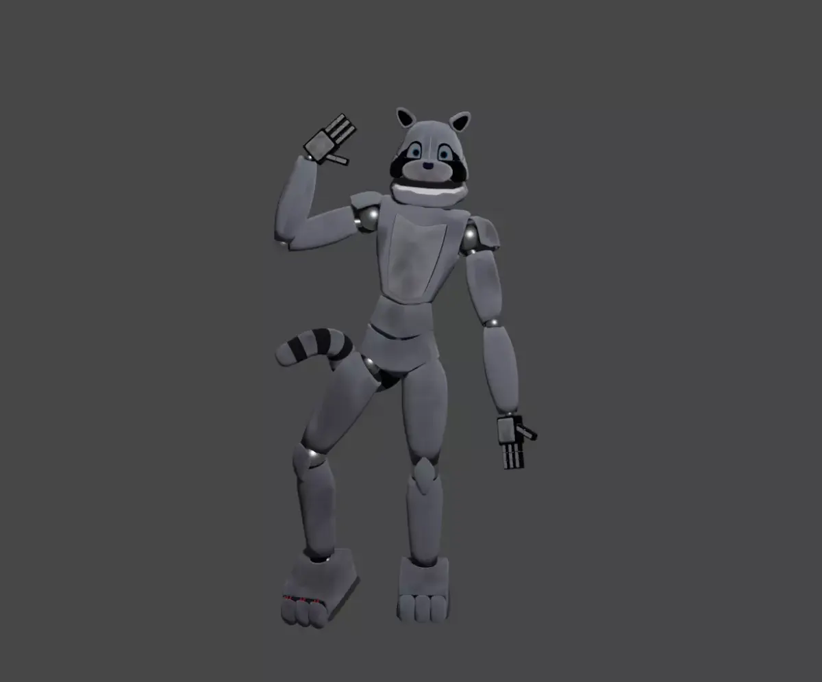 Ranty The Raccoon OFFICIAL 3D model
