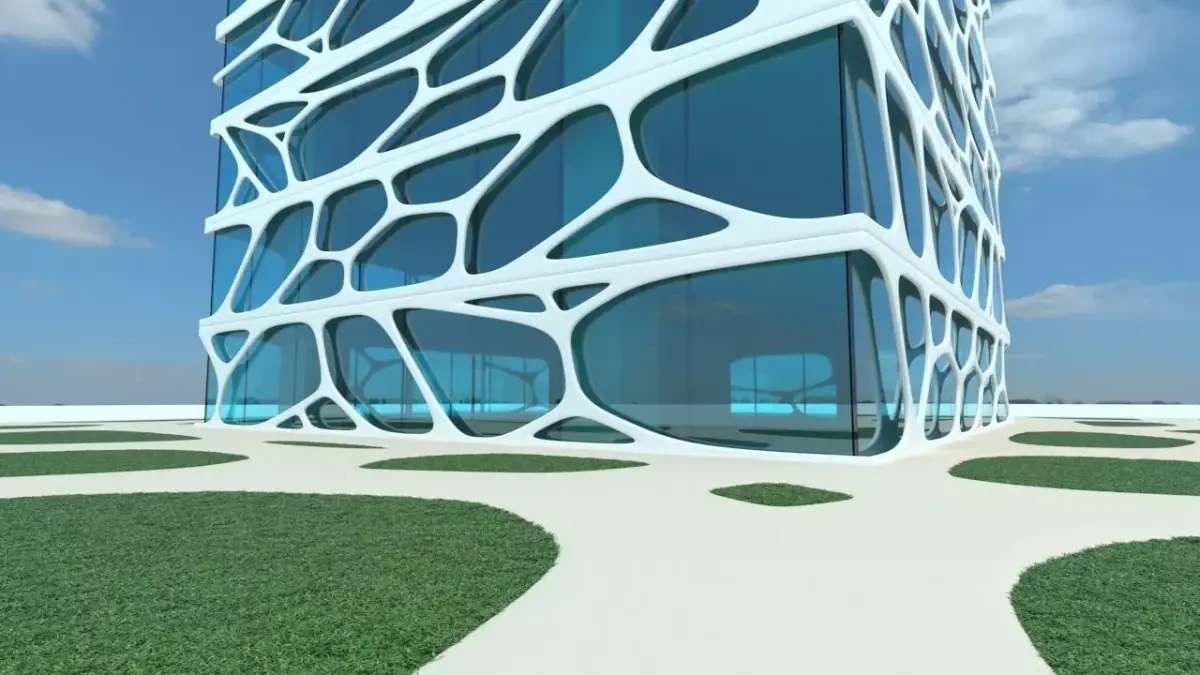 Skyscraper future 3D model