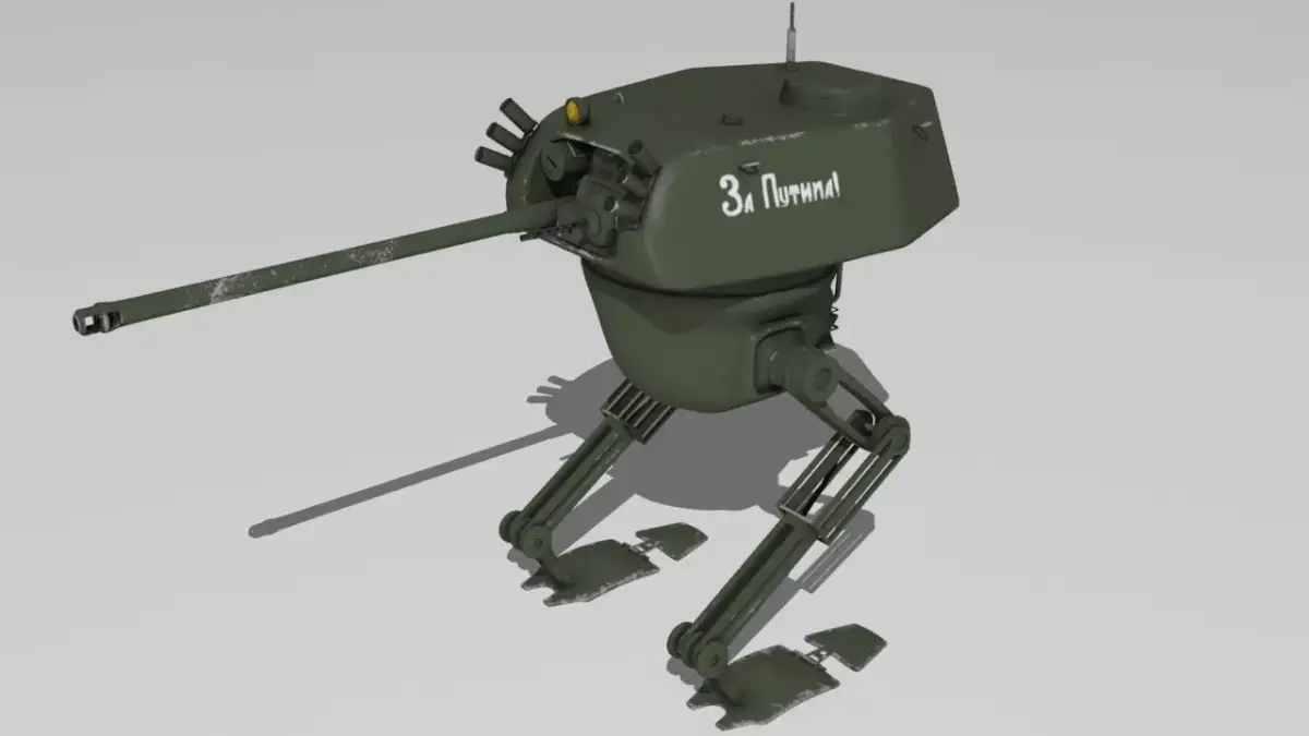 Mech soviet 3D model