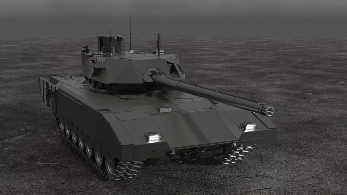 T-14 Armata MBT 3D model