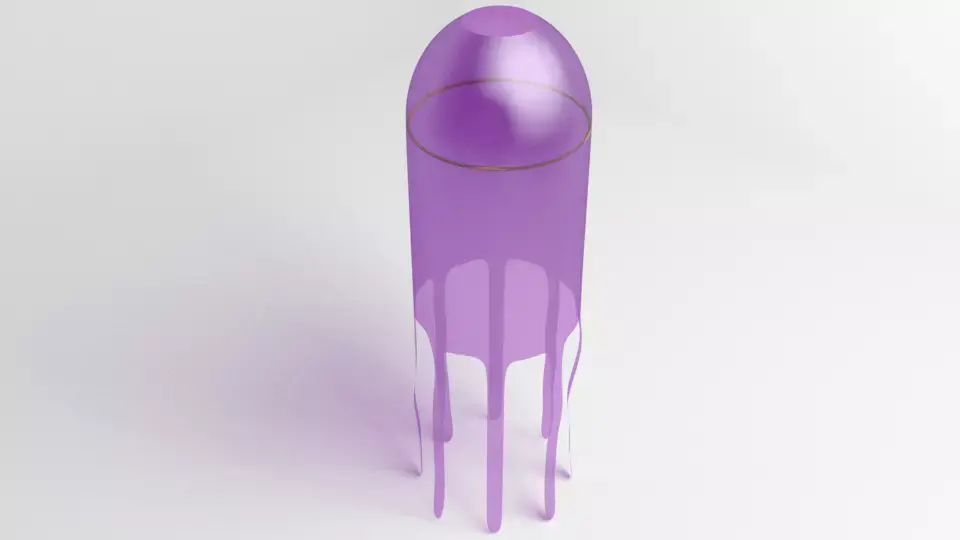 Conical Kite 3D model