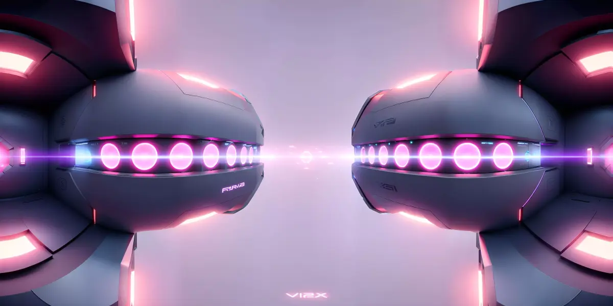 Skybox Cyber Punk Purple and Neon Pink Free 3D model