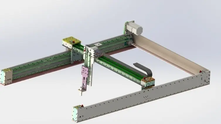 Gantry manipulator 3D model